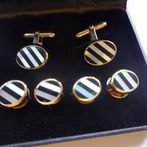 Gemstone Cufflinks studs